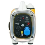 KOMPAK Groupe électrogène 900W Essence 230V Inverter insonorisé KGG9i – jaune – Image 3