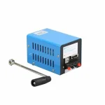 Perle rare Générateur à manivelle haute puissance, générateur de charge USB de charge Dynamotor d’urgence pour le camping Activités de plein air – Image 3