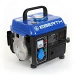 750 Watt Générateur électrique (2 CV Moteur à essence 2 temps, Refroidi à lair, 1x 230 V, 1x 12 V, Voltmètre) Groupe électrogène – Image 5